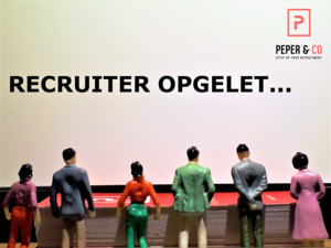 Corporate/interim/specialistische …… RECRUITER OPGELET!